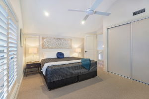 The Third Bedroom at James Street Morpeth Three Bedroom Townhouse.